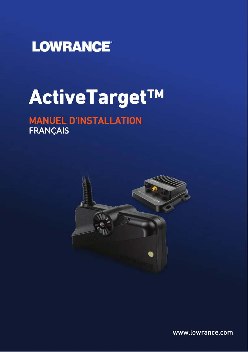 First page image of the manual for ActiveTarget