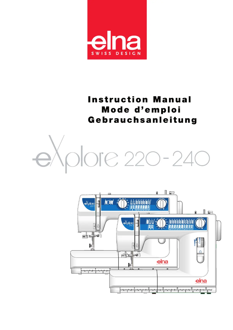 Image de la première page du manuel de l'appareil eXplore 220