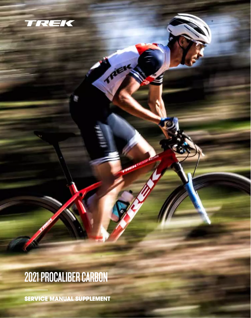 Page 1 de la notice Manuel utilisateur Trek Procaliber 9.7