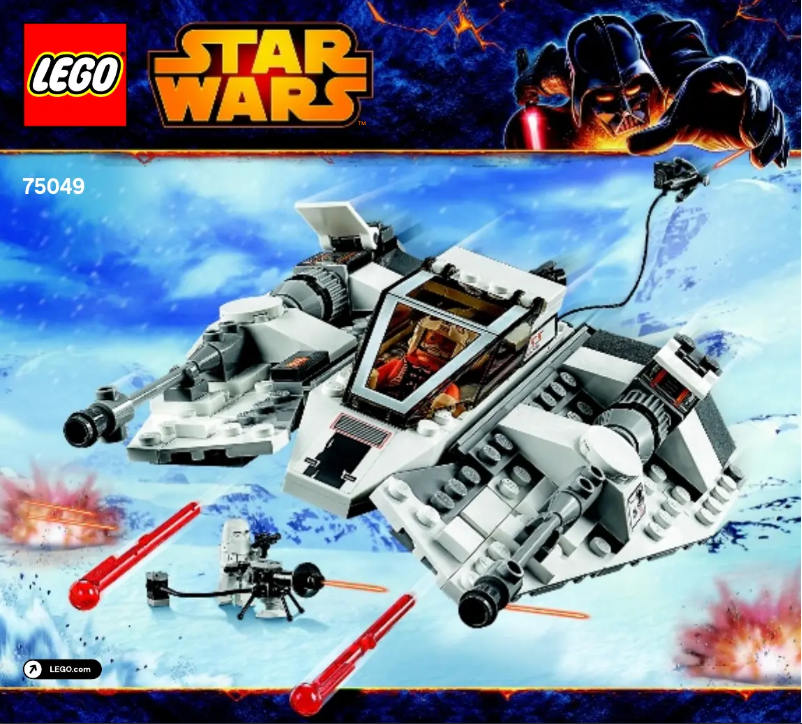 Page n°1 - Manuel utilisateur Lego Star Wars 75049