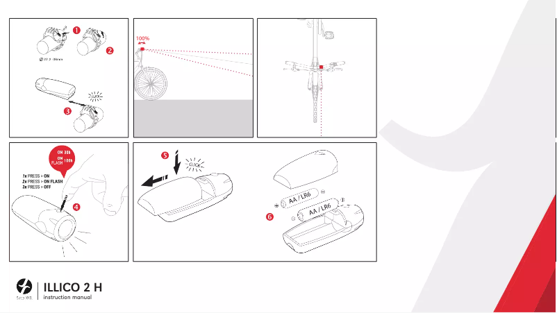 Página 1 del manual Manual de usuario Spanninga Goma