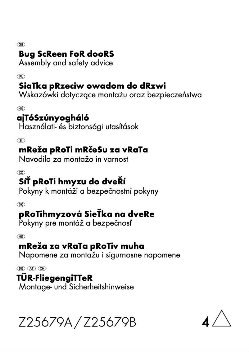 Página 1 del manual Manual de usuario Powerfix Z25679A