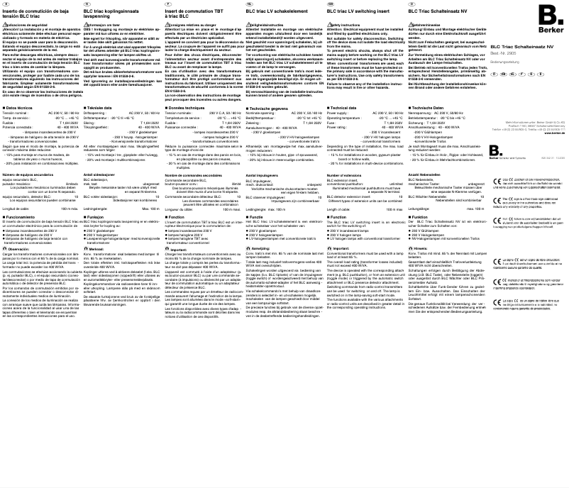 Image de la première page du manuel de l'appareil 2905