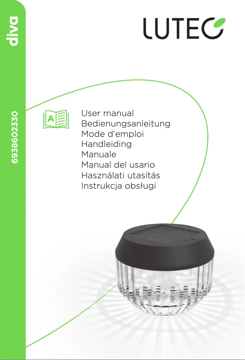 Imagen de la primera página del manual del dispositivo Diva