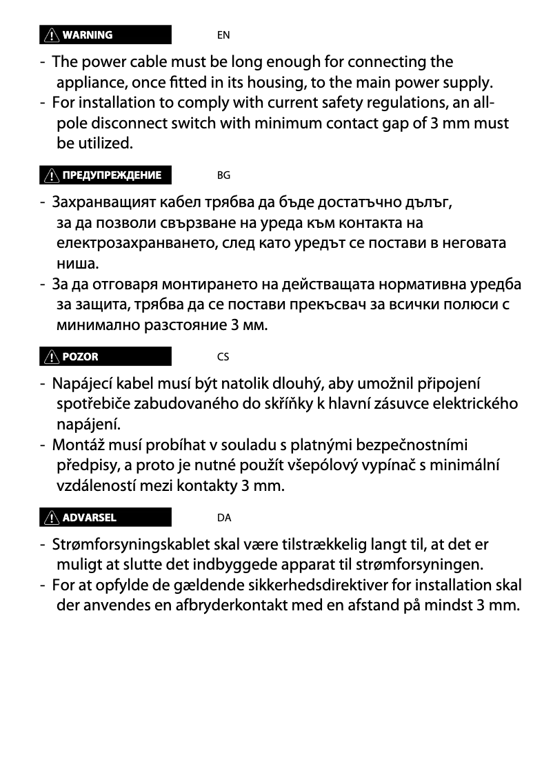 Image de la première page du manuel de l'appareil AMW 834 IXL