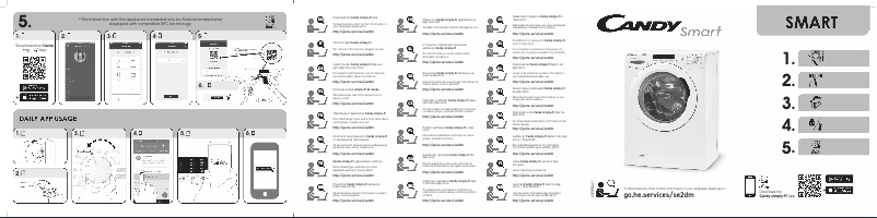 Image de la première page du manuel de l'appareil CSWS 596D / 5-S