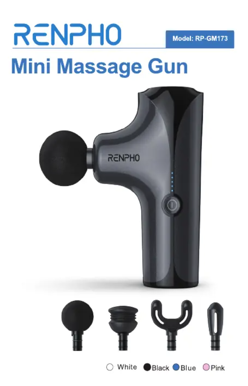 Page n°1 - Manuel utilisateur Renpho RP-GM173