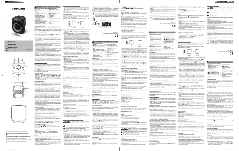 Image de la première page du manuel de l'appareil M-1803 DJ