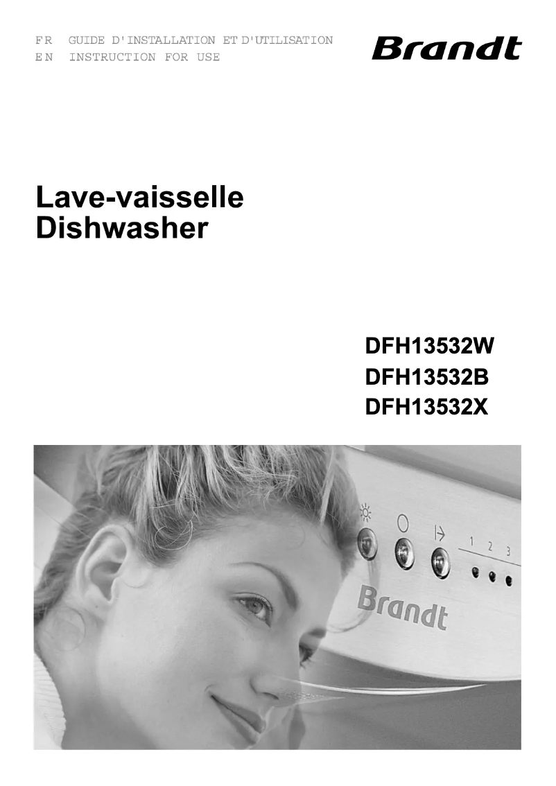 Página 1 del manual Manual de usuario Brandt DFH13532W