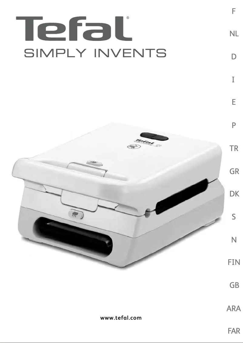 Image de la première page du manuel de l'appareil Simply Invents SW323812