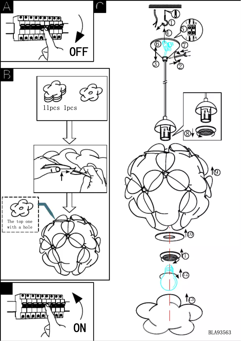 Page n°1 - Manuel utilisateur Eglo Altovia