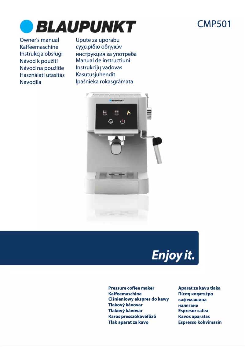 Page n°1 - Manuel utilisateur Blaupunkt CMP501