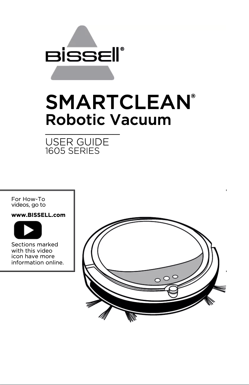Página 1 del manual Manual de usuario Bissell SmartClean 1605