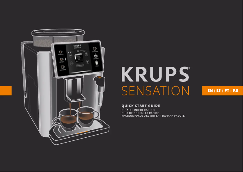 Imagen de la primera página del manual del dispositivo Sensation EA910E