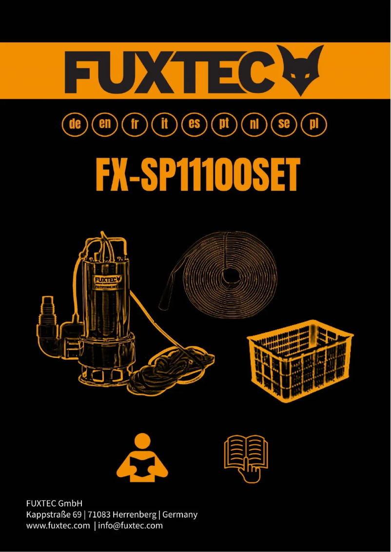 Page n°1 - Manuel utilisateur Fuxtec FX-SP11100
