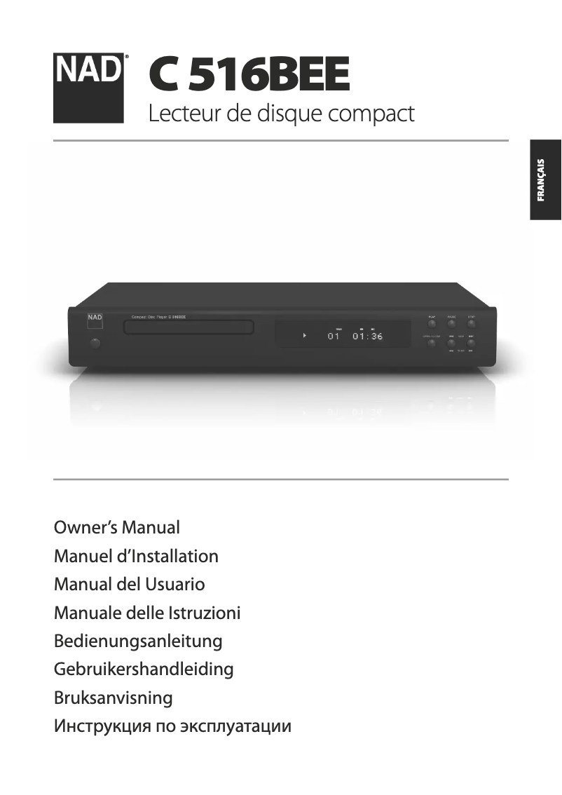 Image de la première page du manuel de l'appareil C 516BEE