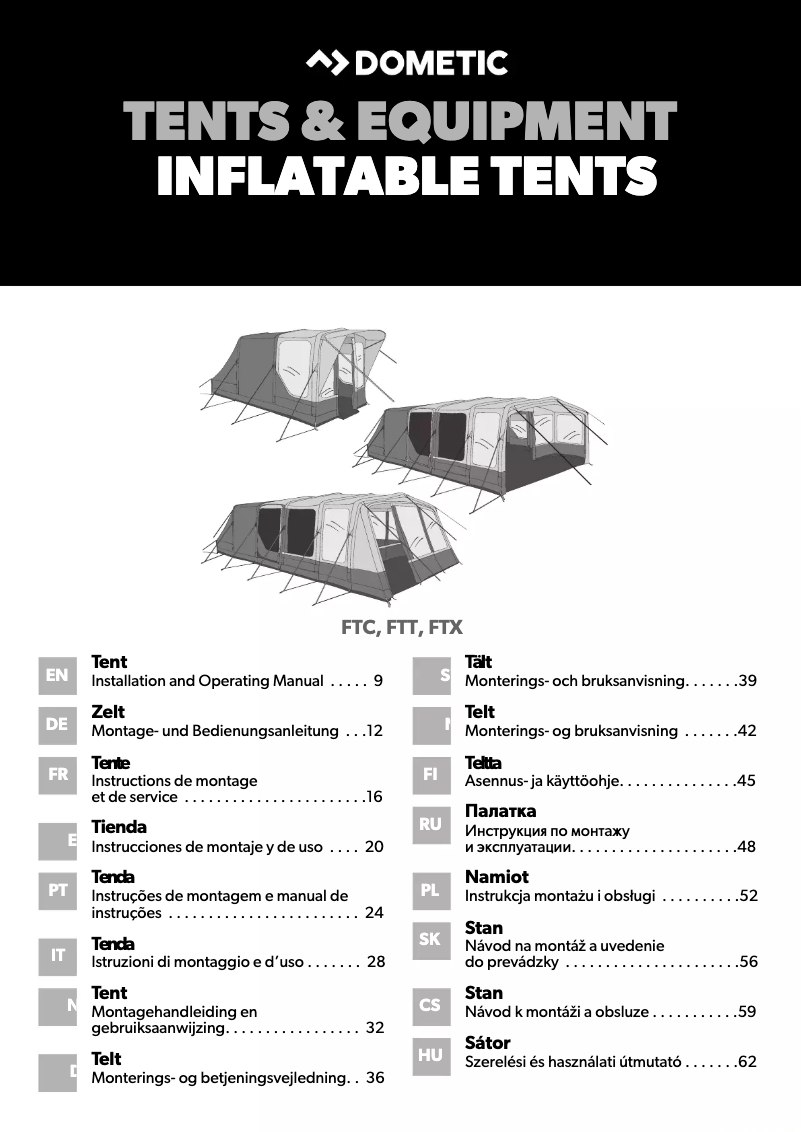 Página 1 del manual Manual de usuario Dometic Rarotonga FTT 401 Redux