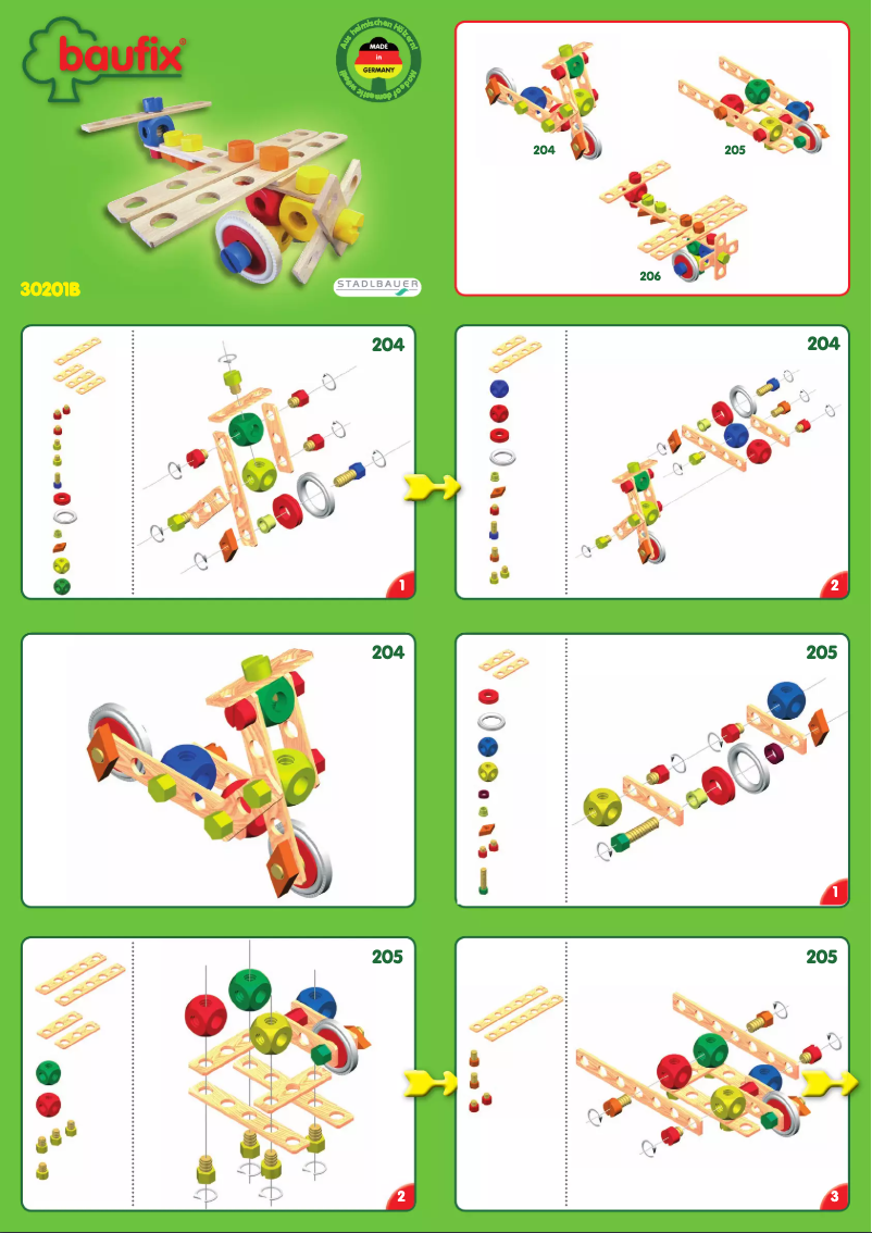 Page 1 de la notice Manuel utilisateur Baufix 30201B