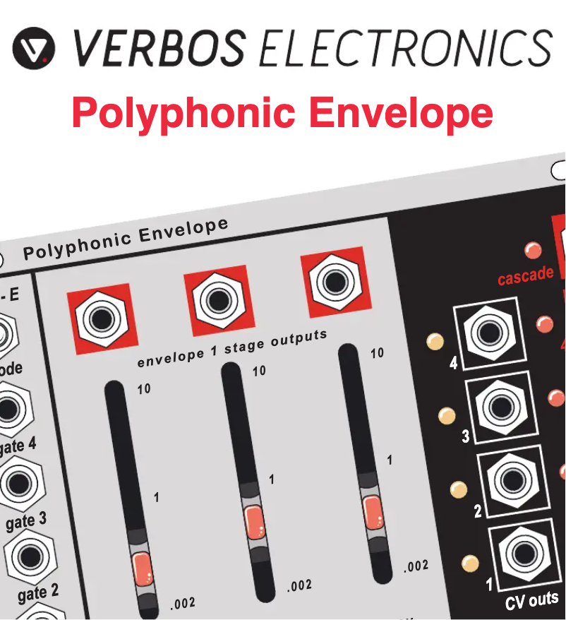 Image de la première page du manuel de l'appareil Polyphonic Envelope
