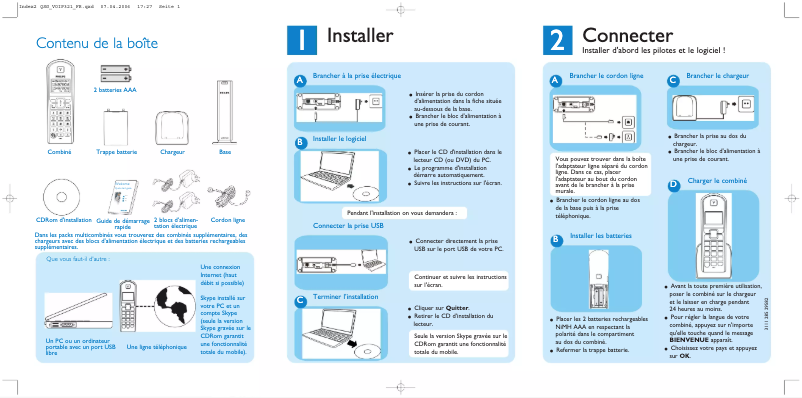 First page image of the manual for VOIP3211S