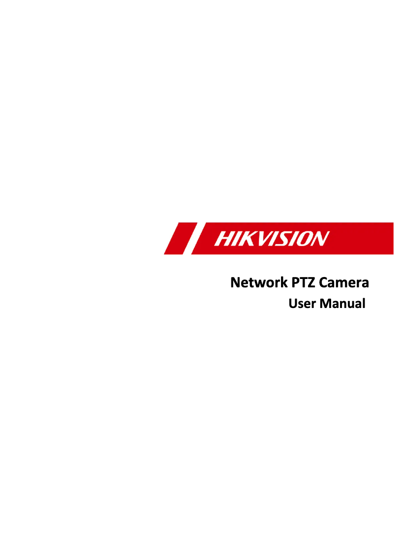 Page n°1 - Manuel utilisateur Hikvision DS-2DE2A204W-DE3