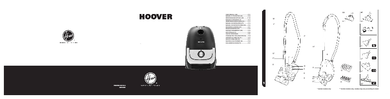 Página 1 del manual Manual de usuario Hoover CPC0_CP02011