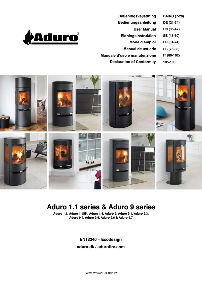 Image de la première page du manuel de l'appareil 9