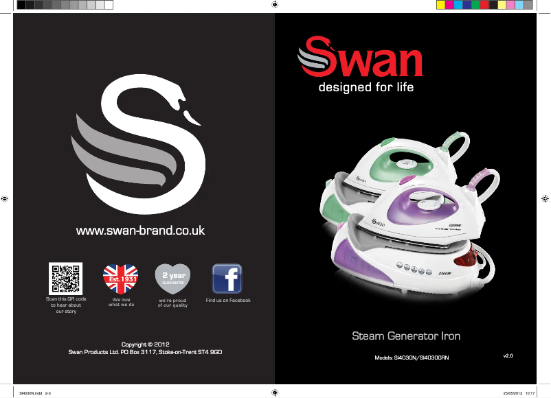 Image de la première page du manuel de l'appareil SI4030GRN