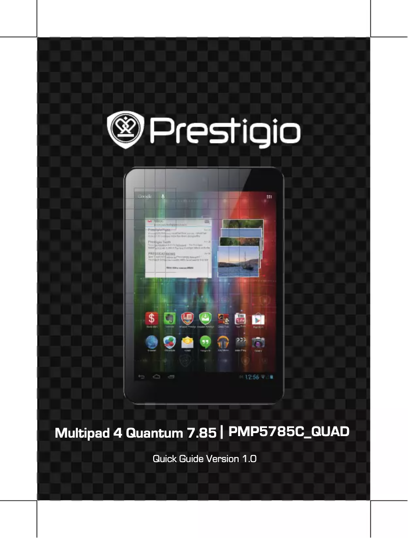 Page n°1 - Manuel utilisateur Prestigio MultiPad 4 Quantum 7.85
