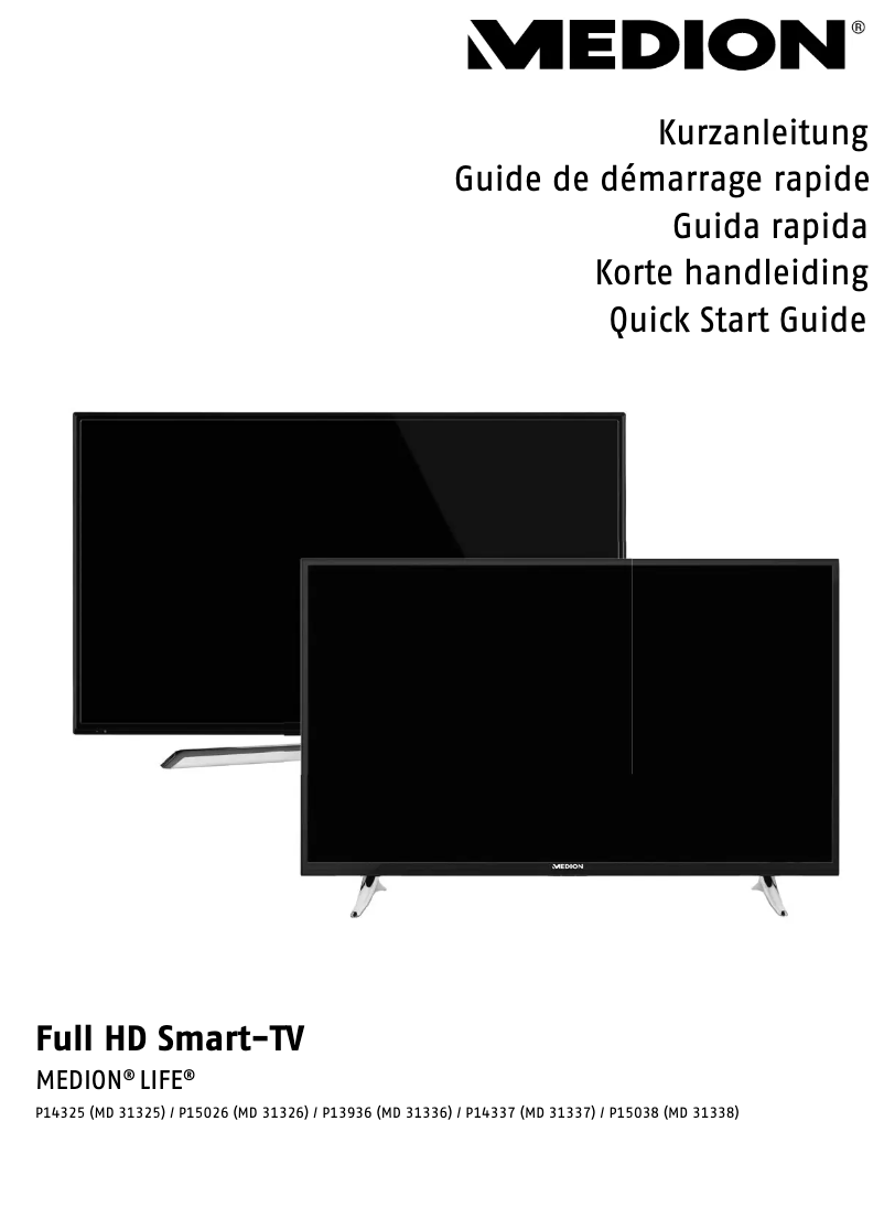 Page 1 de la notice Manuel utilisateur Medion LIFE P13936 (MD 31336)