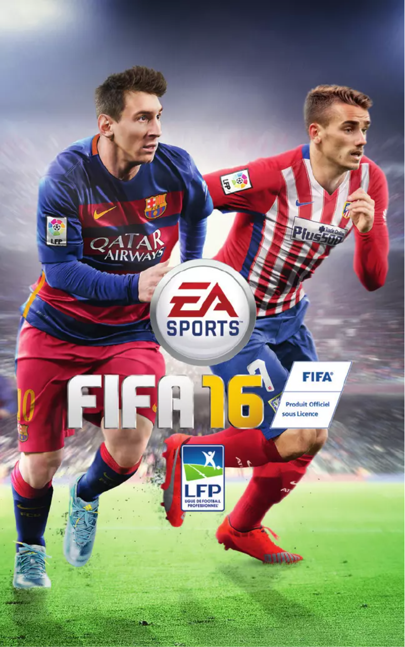Page 1 de la notice Manuel utilisateur EA Fifa 16 (Playstation 3)