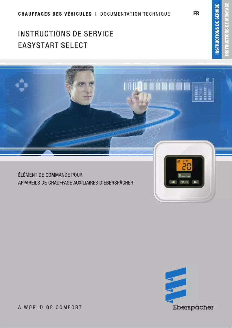 Image de la première page du manuel de l'appareil EasyStart Select