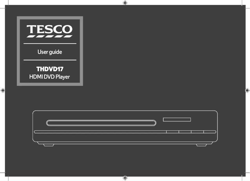 Page 1 de la notice Manuel utilisateur Tesco THDVD17