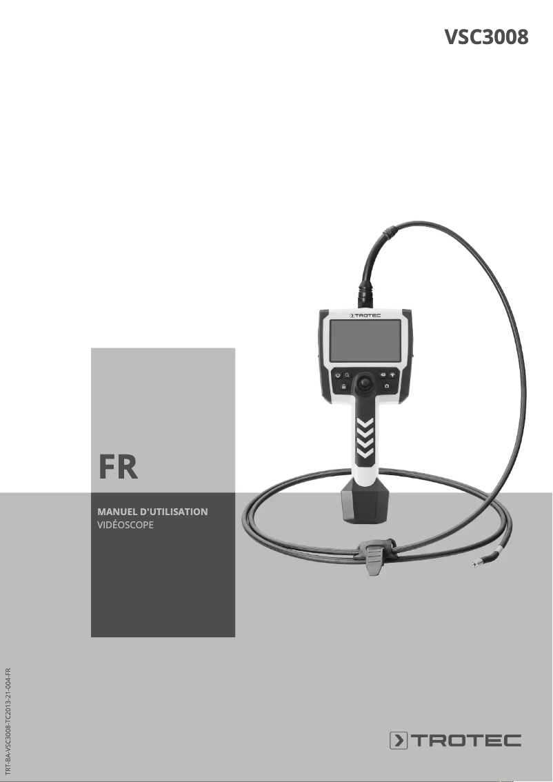 Image de la première page du manuel de l'appareil VSC3008