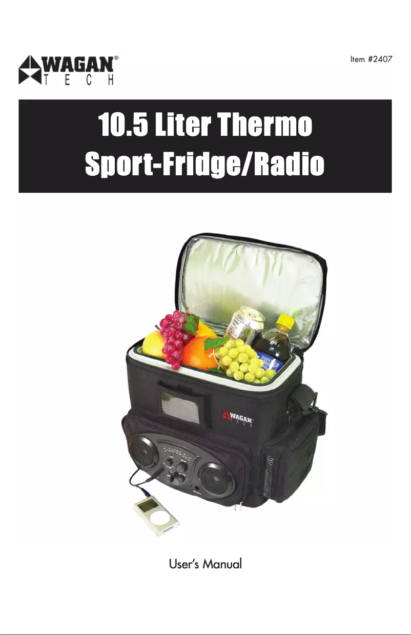 Imagen de la primera página del manual del dispositivo 2407