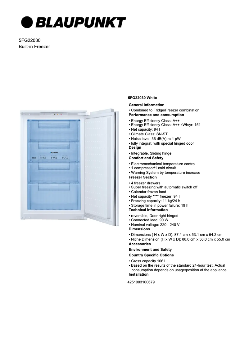 Image de la première page du manuel de l'appareil 5FG 22030