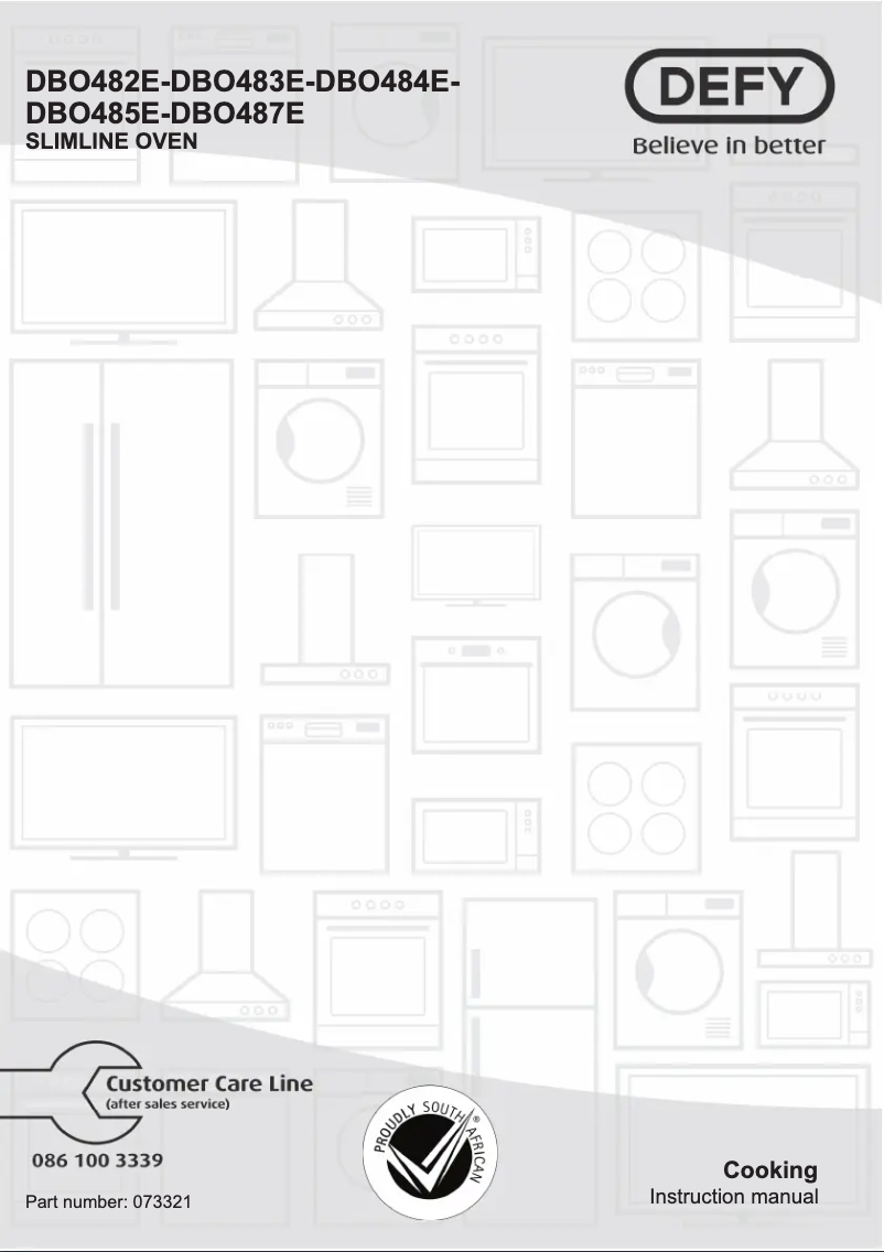 Página 1 del manual Manual de usuario Defy DBO484E