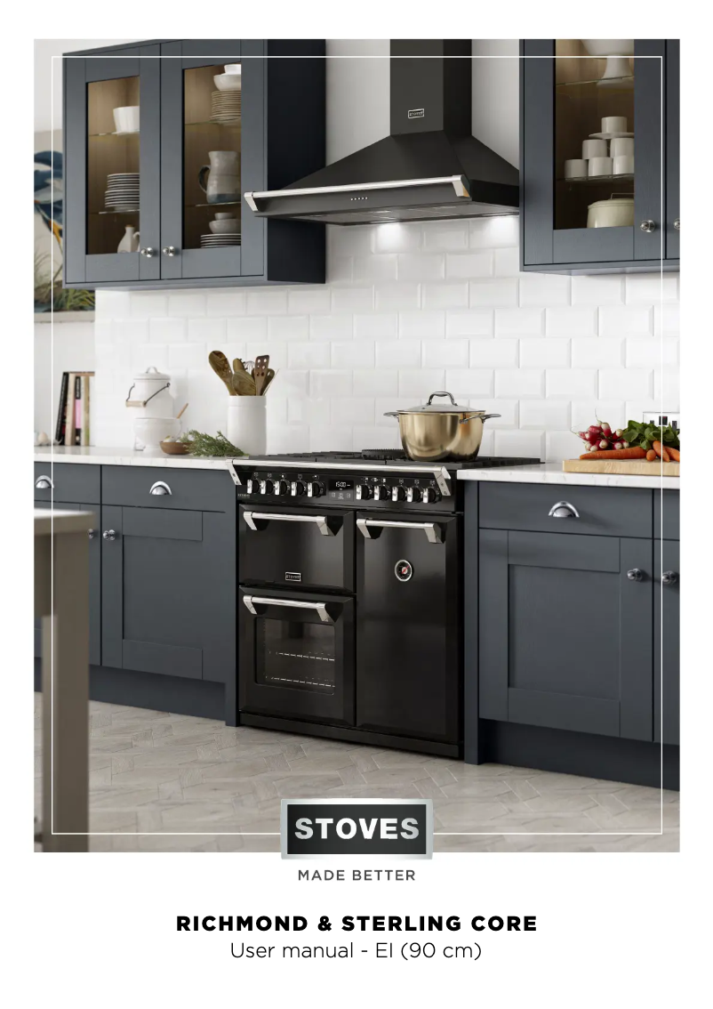 Page 1 de la notice Manuel utilisateur Stoves Sterling S900 Ei