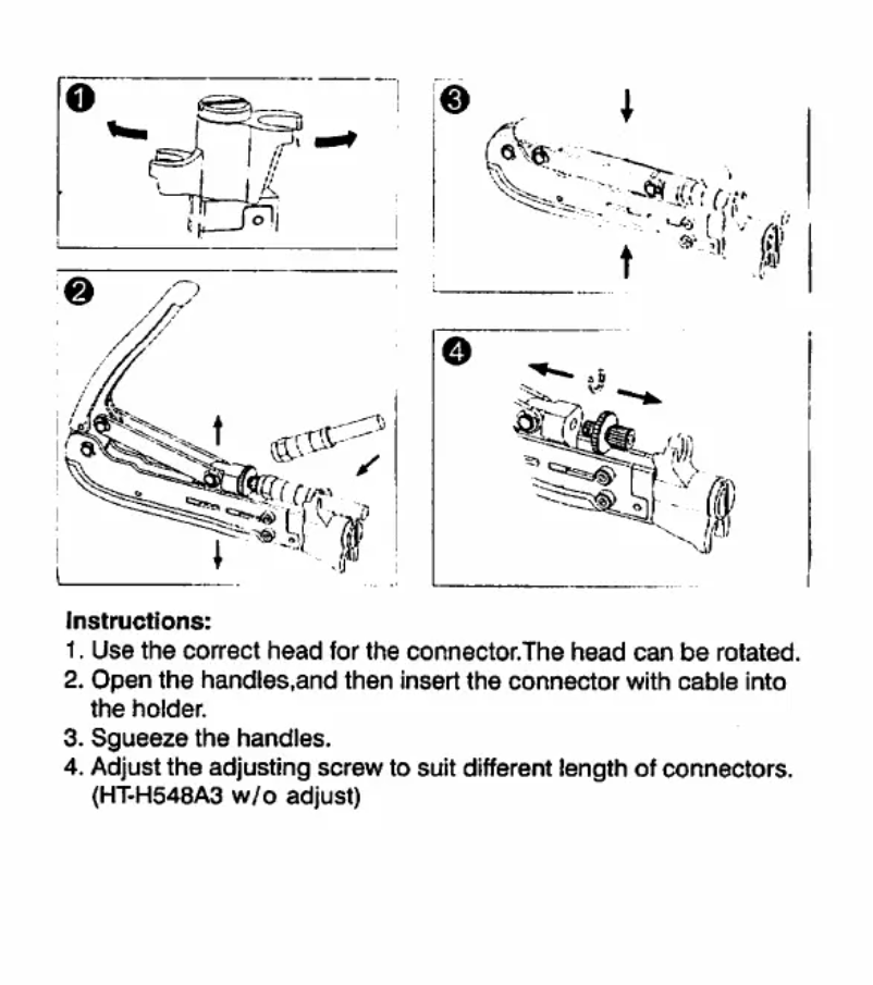 Page n°1 - Manuel utilisateur Monoprice 3357