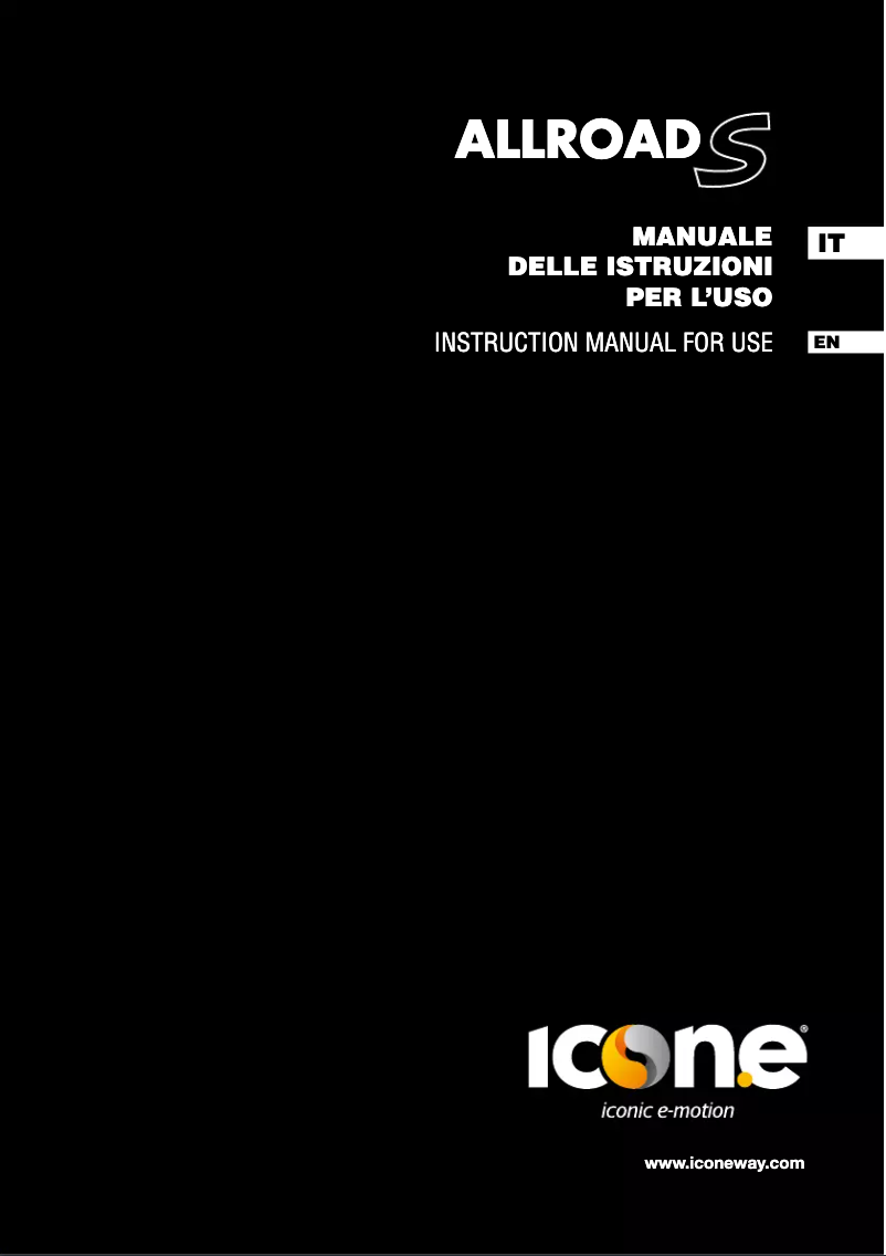 Page n°1 - Manuel utilisateur Icon.e Navy S