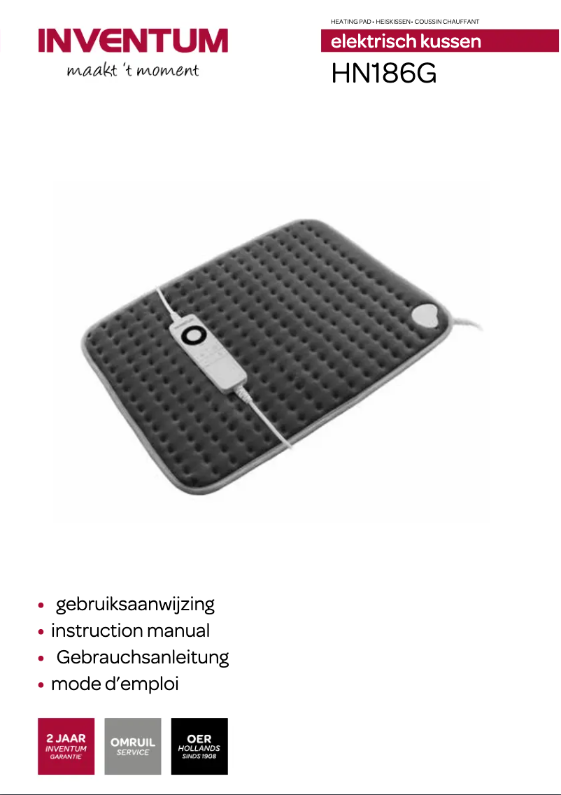 Image de la première page du manuel de l'appareil HNK186G