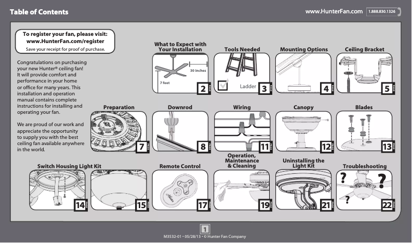 Imagen de la primera página del manual del dispositivo Tobago