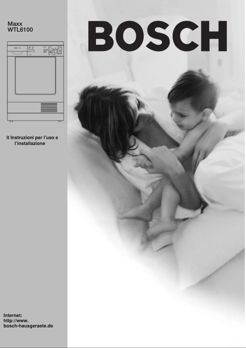 Page n°1 - Manuel utilisateur Bosch WTL6100II