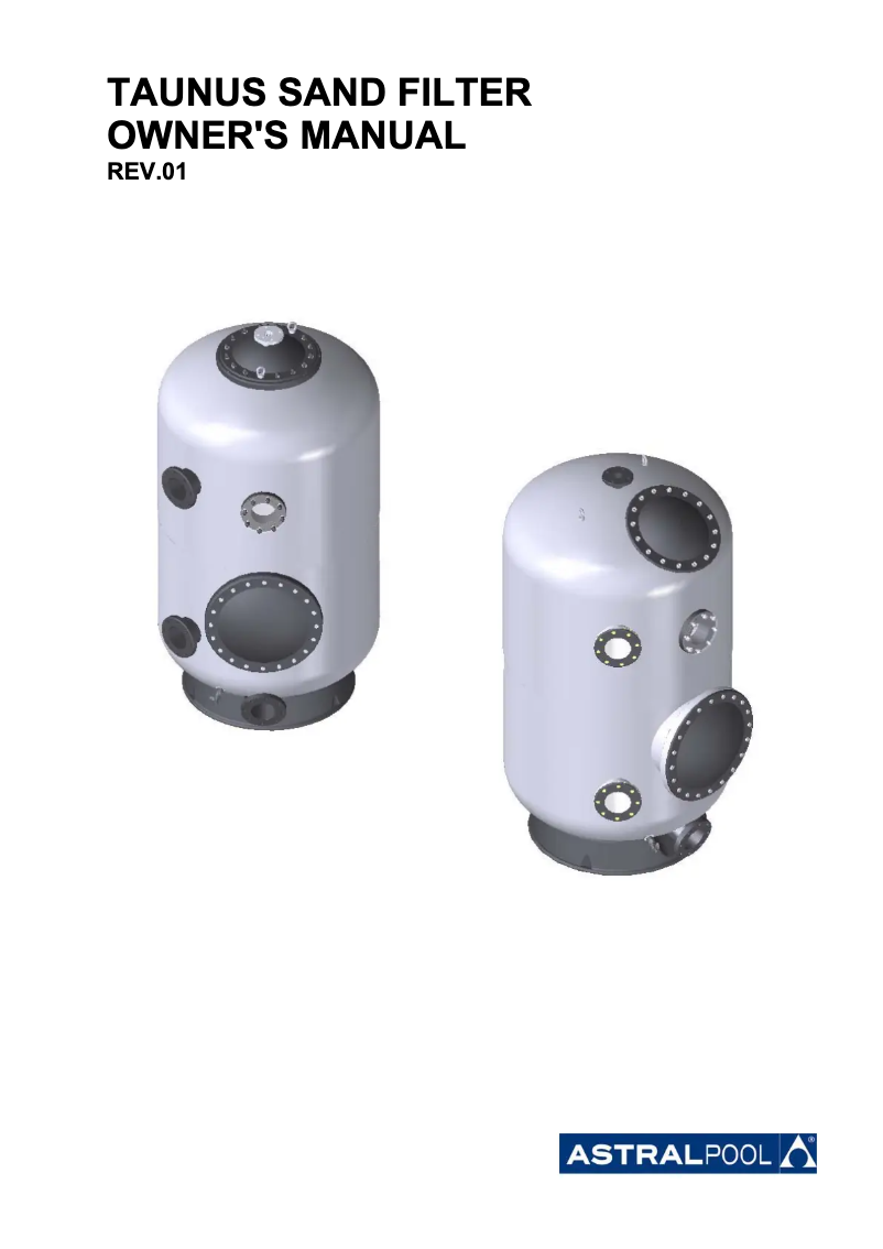 Image de la première page du manuel de l'appareil Taunus