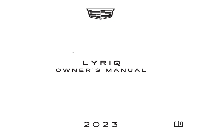 First page image of the manual for Lyric (2023)