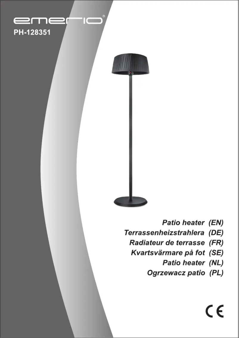 Page n°1 - Manuel utilisateur Emerio PH-128351