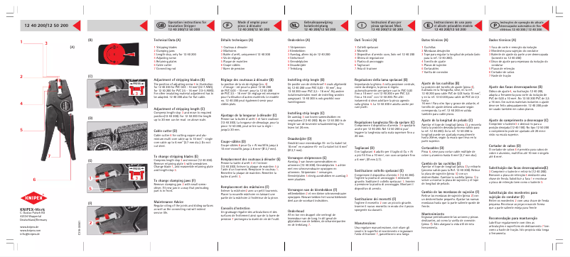 Imagen de la primera página del manual del dispositivo 12 40 200