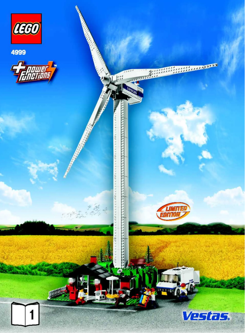 Image de la première page du manuel de l'appareil Vestas Product