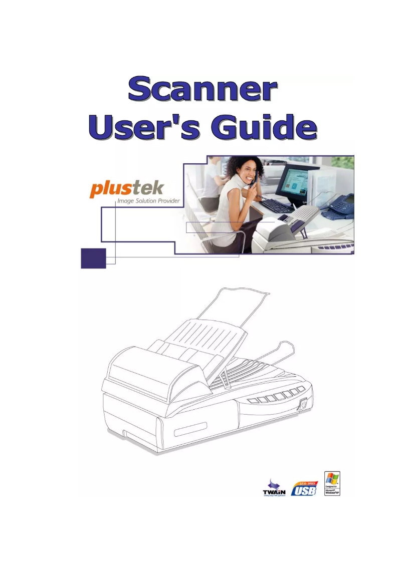 Page n°1 - Manuel utilisateur Plustek SmartOffice PL7000