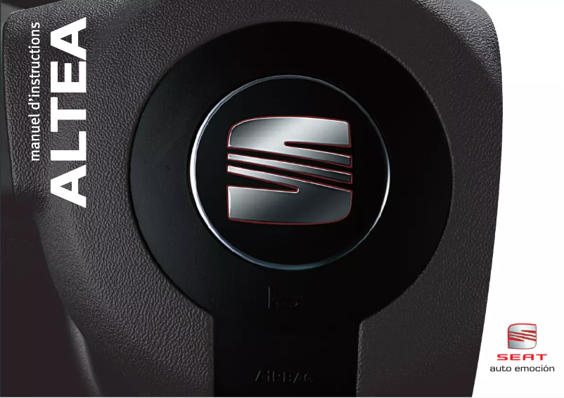 Image de la première page du manuel de l'appareil Altea (2008)